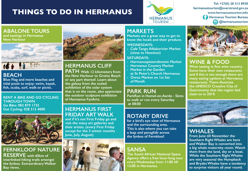 travel from cape town to hermanus