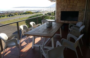Stoep with build in braai